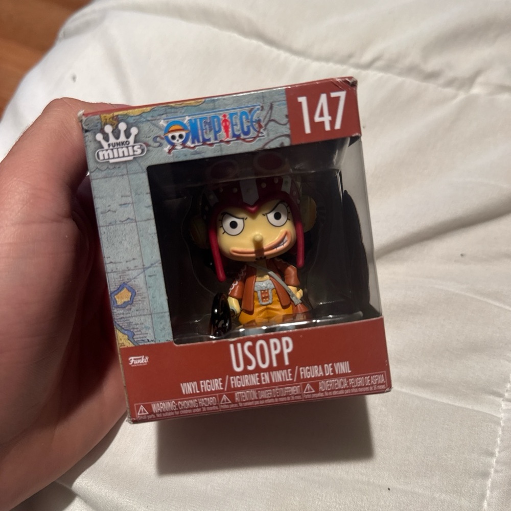 Funko Pop Usopp Vinyl Figure, One Piece Anime